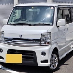 H24 エブリィワゴン PZターボスペシャル/車検付/両側パワスラ/フルセグTV/ETCの画像