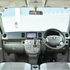 H24 エブリィワゴン PZターボスペシャル/車検付/両側パワスラ/フルセグTV/ETCの画像