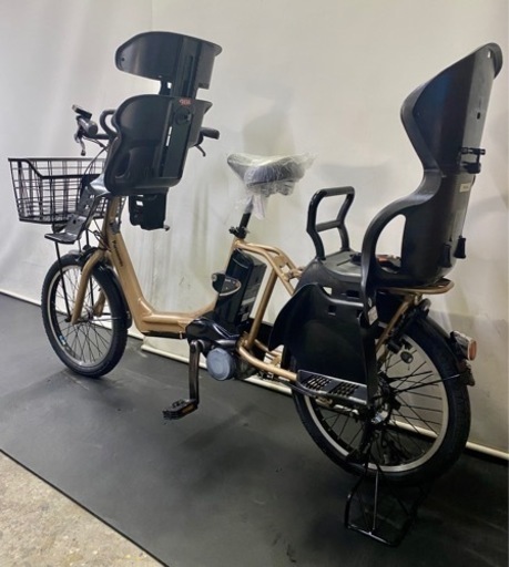 関東全域送料無料 保証付き 電動自転車 パナソニック ギュットアニーズ 20インチ 8.9ah 3人乗り