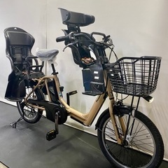 関東全域送料無料 保証付き 電動自転車 パナソニック ギュットアニーズ 20インチ 8.9ah 3人乗り