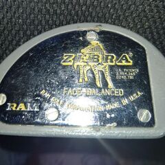 90s ZEBRA ゼブラ マレット型パター🤗 80-90年代に活躍したニック ファルドが使用していたブランドです。の画像