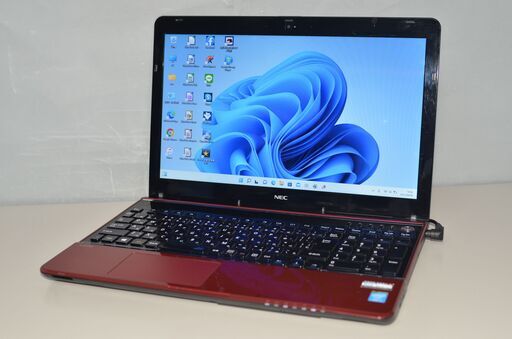 最新Windows11+office 爆速SSD512GB NEC LS550/S 第四世代core i5/15.6インチ/メモリ8GB/ブルーレイ/USB3.0/HDMI/無線/カメラ/便利なソフト