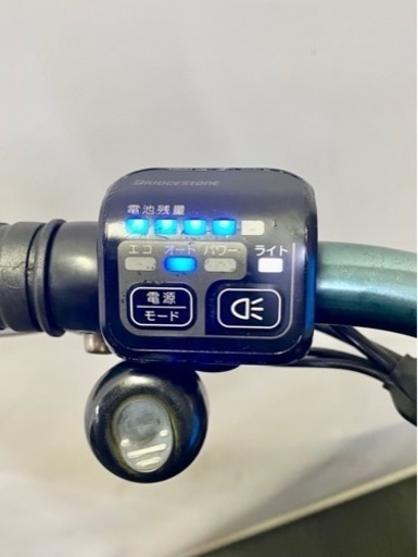 関東全域送料無料 保証付き 電動自転車 ブリヂストン ビッケグリ 20インチ 3人乗り 14.3ah 最新