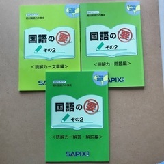 サピックス　国語の要