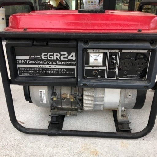 ?ｵｰｸｼｮﾝ出品　お盆だよ！全員集合！その１　ジャンク新ダイワ 2.4kVA ガソリンエンジン発電機 EGR24×2台 と ジャンク