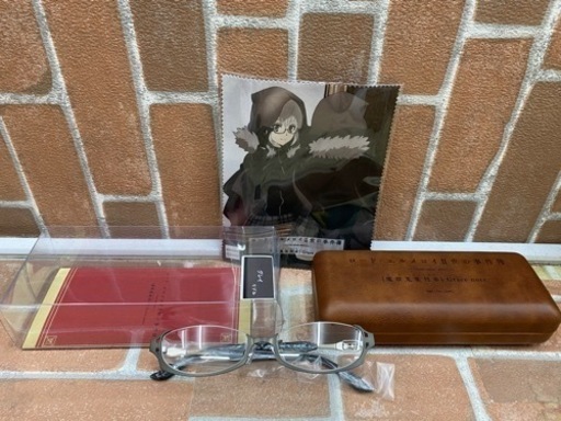 【愛品館江戸川店】ロード・エルメロイⅡ世の事件簿-魔眼蒐集列車Grace note　グレイ コラボレーション眼鏡ID107-047007-007