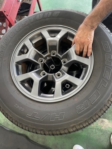 [ご成約]【最終値下げ✨】JA74 ジムニー シエラ 純正アルミセット スペア付き