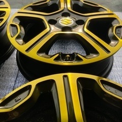 15インチホイール　キャンディゴールドcustomの画像