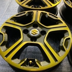 15インチホイール　キャンディゴールドcustomの画像