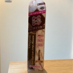 【ほぼ新品】キャンメイク「クイックラッシュカーラー ロングマスカラ」02ブラウンの画像