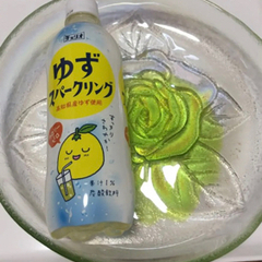 昭和レトロ　薔薇のガラス皿　夏のもてなし　綺麗　大きめの画像