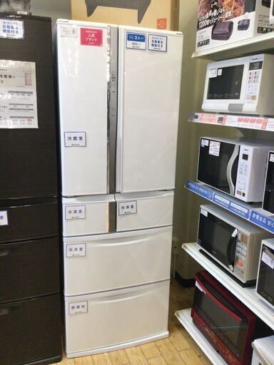 【安心6カ月保証付】MITSUBISHI 6ﾄﾞｱ冷蔵庫 2014年製【ﾄﾚﾌｧｸ桶川店】