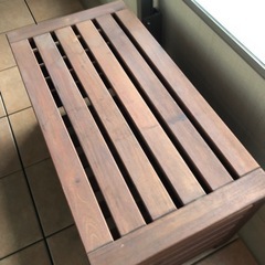 未使用・未開封／IKEA APPLARO 収納ベンチ ブラウン Amazon.co.jp: APPLARO 収納ベンチ, ブラウン (502.049.24
