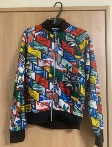 アディダス　総柄　ジャージ
