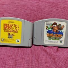 64ソフト ドンキーコング64とディディーコングレーシング
