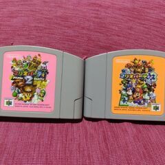 64ソフト　マリオパーティー2と3