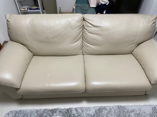 超美品・ニコレッティ　2.5人掛けソファ