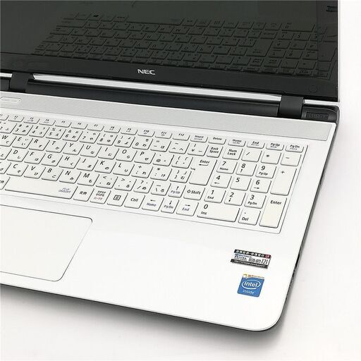 美品　NEC 15.6インチ ノートPC ホワイト　SSD250GB　８GB 美品 NEC 15.6インチ ノートPC ホワイト SSD250GB 8GB