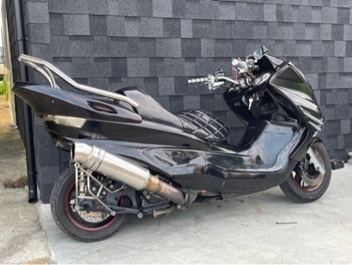 オールブラックカラー‼︎ 【YAMAHA マジェスティ】スピーカー２発付き‼︎