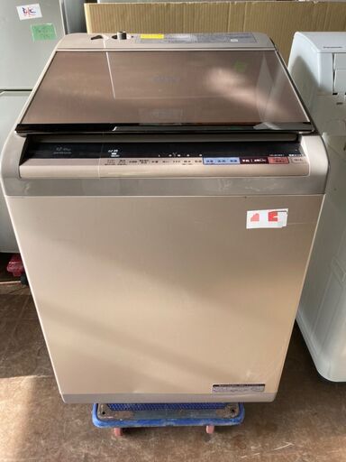 ☆中古￥28，800！【会員価格￥25，000】HITACHI　12.0kg洗濯機　家電　2017年製　BW-DX120B型　幅65cmｘ奥行65cmｘ高さ106cm　【BH056】