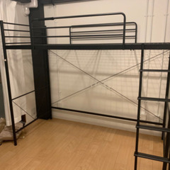 【生活良品】(約140cmベッド下)ロフトベッド