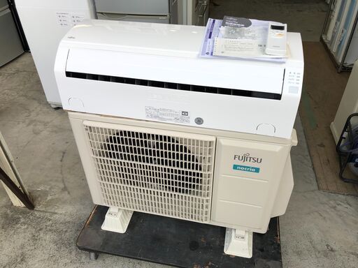 【動作保証あり】FUJITSU nocria 2020年 2.8kw 10畳用 ルームエアコン AS-V28K【管理KR285】