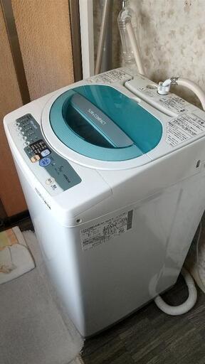日立の洗濯機です。