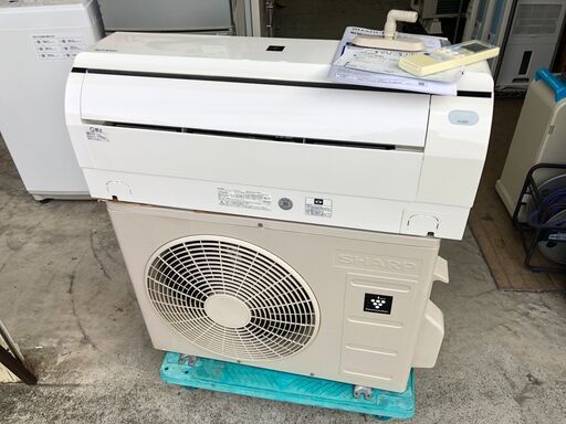 【動作保証あり】SHARP 2017年 2.8kw 10畳用 ルームエアコン AY-G28H プラズマクラスター【管理KR287】