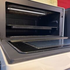✨🔔期間限定・特別価格🔔✨東芝　簡易スチームオーブンレンジ 石窯オーブン【ER-P6-W 】　2017年製 中古家電の画像