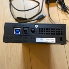 I-O DATA HDD 外付けハードディスク 2TB USB3.0/テレビ録画/パソコン/家電対応 日本製 HDC-LA2.0の画像