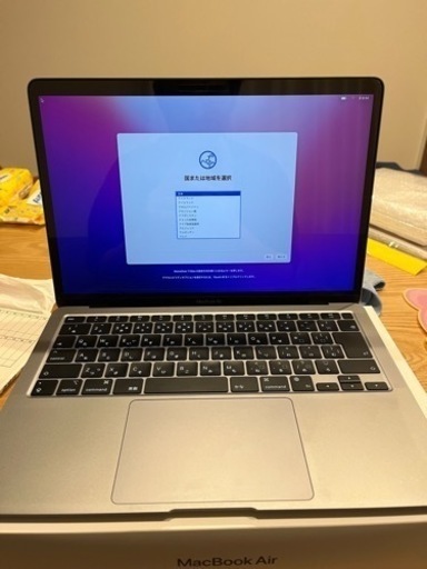 美品 MacBook Air 2020 M1チップ搭載 バッテリー99%