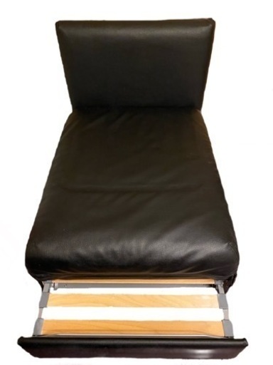 VALLENTUNA　ヴァレントゥナ　IKEA　ソファベッド　ブラックレザー3点セット