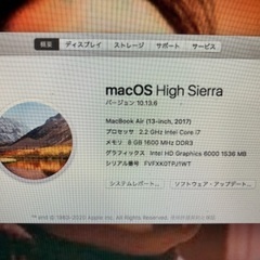 Apple Mac Airの画像