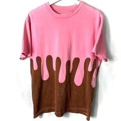 ICECREAM アイスクリーム 半袖 Tシャツ ピンク M 正...