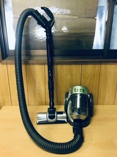 2128番 アイリスオーヤマ✨掃除機✨ECC-100CTK-S‼️