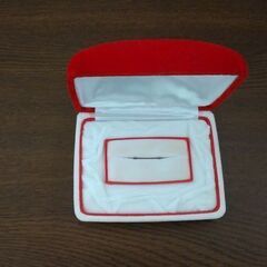 決定レトロなリングケース　紅白デザイン2種類の画像
