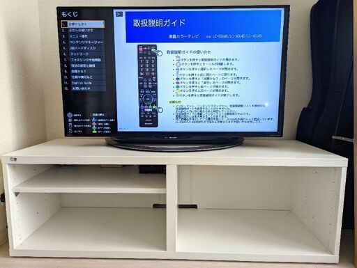 SHARP40型テレビ+テレビ台