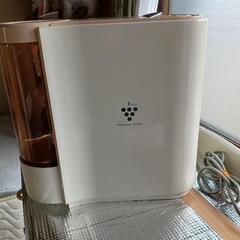 [訂正と値下げ]　美品、加湿器、シャープ　2007年製の画像