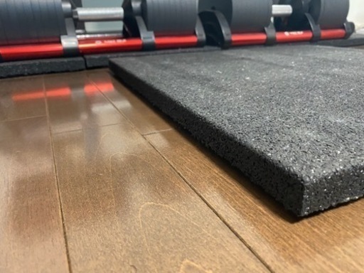 フレックスベルダンベル32kg 2kg刻み　アジャスタブルベンチ、ゴムチップマット付き