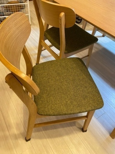 美品‼️値下げ‼️ダイニングテーブルと椅子セット