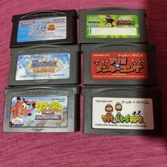 ゲームボーイアドバンスのソフト1個300円。星のカービィ決まりました！
