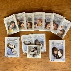 冬のソナタDVD7巻セットと主題歌CDのセットの画像