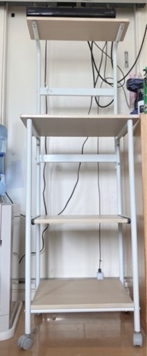 【美品】多様に活用できる棚（スライド移動可）