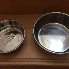 ●中古品●使用感有り●ペット用お皿●の画像