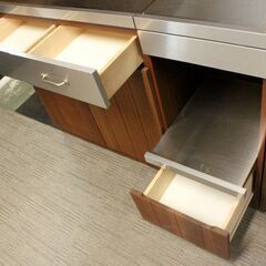 unico/ウニコ STRADA/ストラーダ キッチンボード 幅120 ステンレス天板