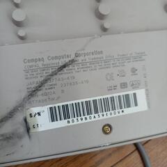 PC  キーボード Compaq ジャンクの画像