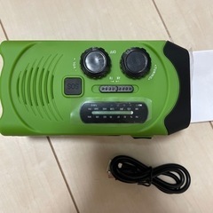 【新品】防災用・アウトドア用ラジオAmazonで2999円の画像