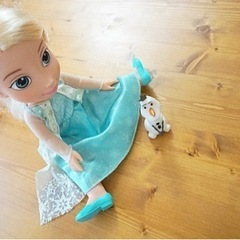 美品）エルサ　人形　アナ雪