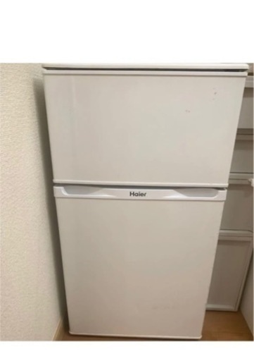 冷蔵庫　Haier JR-N91F(W)