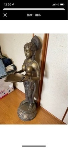 ラクシュミー像　25kg 仏教　美　恋愛　女神の神様
